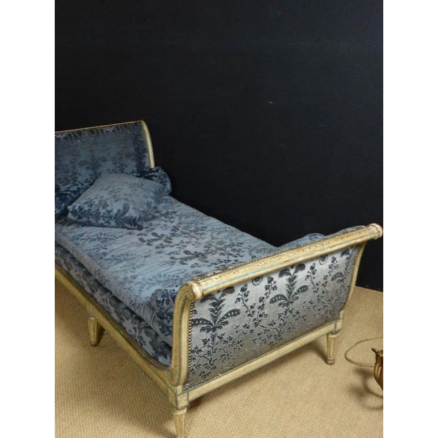 Directoire Bench in Lacquered Wood For Sale - Image 5 of 10