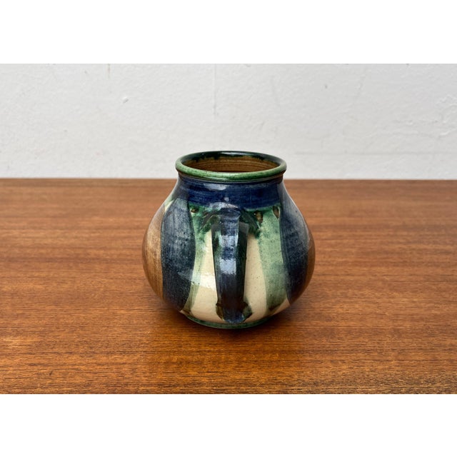 Mid-Century German Studio Pottery Vase, 1960s For Sale - Image 9 of 16