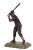 Verdigris Pasargad DC Solid Cast Verdigris Baseball Figure For Sale - Image 8 of 8