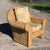 Late 20th Century Late 20th Century Ralph Lauren Attributed Wicker Rattan Lounge Chair For Sale - Image 5 of 11