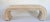 Vintage waterfall bench by Bernhardt Flair. It is cream colored with the slightest hints of rose gold. Makers mark on...