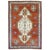 Madder Red Armenian Antique Rug, Dated 1940 - 6'5" x 9'1" For Sale - Image 9 of 18