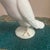 Vintage White Porcelain Pigeon Figurine For Sale - Image 9 of 12
