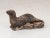 A mid 20th century cast stone English garden ornament in the shape of an otter. The lifelike detail in the coat and the...