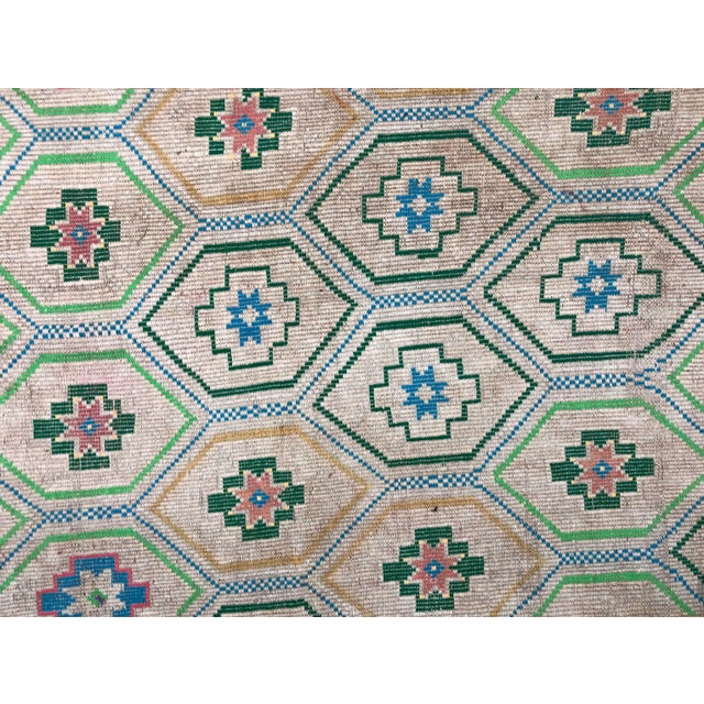 1970s Vintage Ethnic Kilim Rug- 5′5″ × 9′1″ For Sale - Image 6 of 7