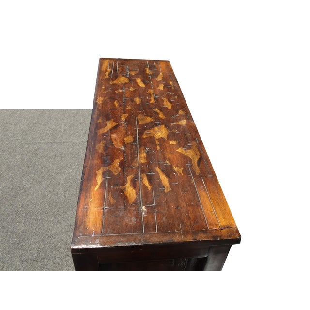 Red Vintage Hooker Furniture Asian Red Hall Chest ~ Side Table Cabinet For Sale - Image 8 of 17