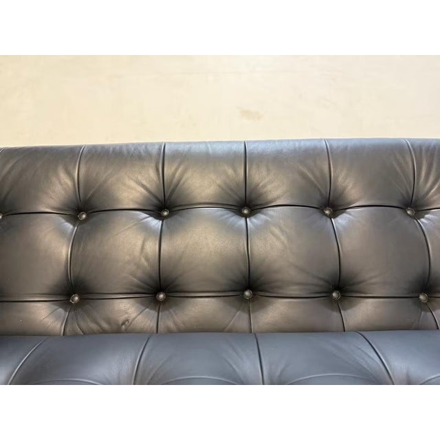 Leather RH-306 Sofa attributed to Robert Haussmann for de Sede For Sale - Image 9 of 18