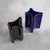 Blue Mid-Century Vases by Angelo Mangiarotti for Fratelli Brambilla, 1960s, Set of 2 For Sale - Image 8 of 13