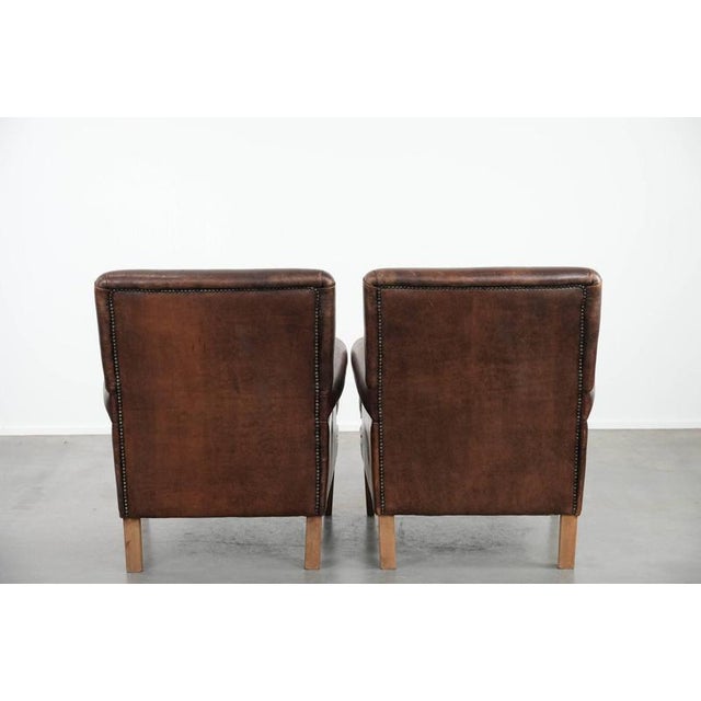 Sheepskin Armchairs, Set of 2 For Sale - Image 3 of 18