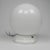 Total height: 24 cm. Ø glass ball: 18 cm. Glass ball height: 18 cm. The lamp has a large bulb holder (E27) and new thread....
