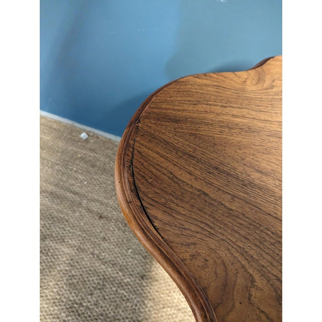 Vintage Oak Violin Table For Sale - Image 4 of 6