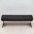 Shagreen Bench With Bronze Patina Brass Legs by Kifu Paris For Sale - Image 10 of 11