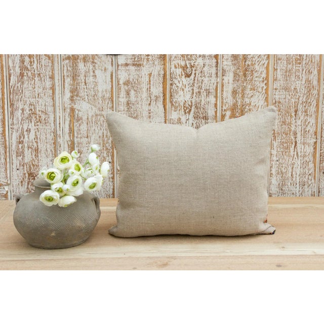 Thura Antique Tribal Grain Sack Pillow For Sale In Los Angeles - Image 6 of 8