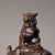 Bronze Lotus Incense Burner – High Relief Censer With Lion Finial For Sale In Los Angeles - Image 6 of 9