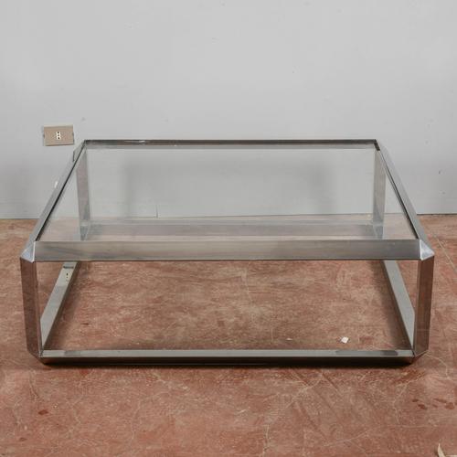 This extraordinary coffee table is an icon of 1970s italian design, designed by renowned architect alberto rosselli for...