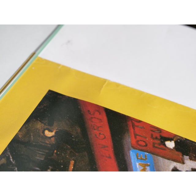 Mid-Century Modern Berlin Realist World City Symphony Poster, Munich, 1984 For Sale - Image 3 of 9