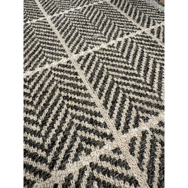 Transitional Designer's Guild's "Branette" Modern Check Fabric - 1 Yard + Piece For Sale - Image 3 of 10