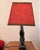 Mid-Century Modern 1950s Ceramic Rearing Stallion Lamp With Original Pinch-Pleat Shade For Sale In New York - Image 6 of 7