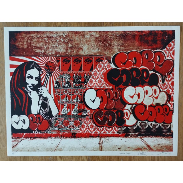 Shepard Fairey (Obey), Obey X Cope2 X Cooper, 2011, Silkscreen Print For Sale - Image 8 of 9
