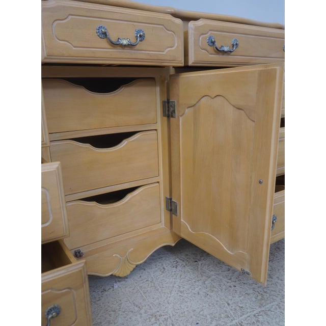 1980s Ethan Allen French Country Dresser For Sale - Image 5 of 18