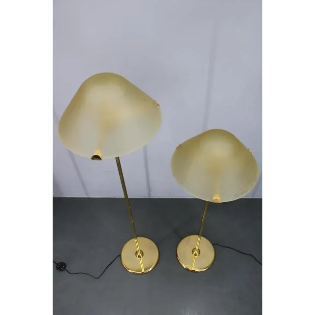 1980s Floor Lamps in Brass Finish from VeArt, 1980s, Set of 2 For Sale - Image 5 of 18