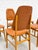 Set of 5 - Mid Century Modern Scandinavian Dining Chairs | Diamond Stitched Upholstery, C. 1960's For Sale - Image 13 of 14