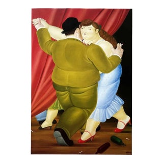 Fernando Botero 33 Couple Dancing 1983 For Sale
