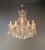 Late 19th Century Large Crystal Rustic Antique Chandelier Classic Traditional Solid Wide Glass For Sale - Image 4 of 15