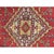 Arts & Crafts 1920s Red Vibrant Field Medallion Antique European Donegal Arts & Crafts Rug For Sale - Image 3 of 6