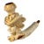 Victorian Meerschaum Lady Portrait Pipe For Sale