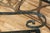 Ebony Vintage Pair of 1970s Hervé Baume French Wrought Iron Folding Patio Chairs With Rustic Patina | Outdoor Garden Armchairs For Sale - Image 8 of 18