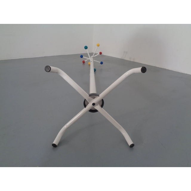 Italian Tubular Coat Rack, 1970s For Sale - Image 4 of 16