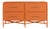 Verona Four-Drawer Dresser in Citrus Orange For Sale