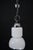 Silver Vintage Space Age Pendant Light in Chrome and Murano Glass from Mazzega, Italy, 1960s For Sale - Image 8 of 12