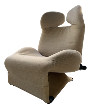 Postmodern Wink Chair by Toshiyuki Kita for Cassina, 1980s