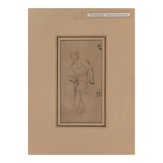 Silverio Capparoni Italian School Drawing on Paper For Sale