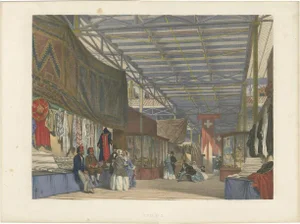 Dickinson, Tunisian Stand at the Great Exhibition, 1854, Print