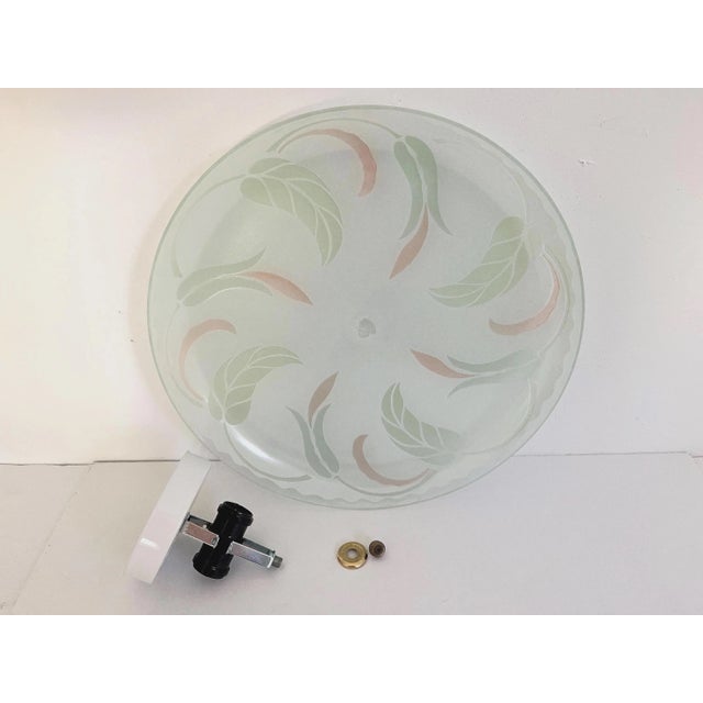 1940s Leafy Ceiling Light For Sale - Image 16 of 16