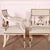 Swedish Empire Style Armchairs, 1920s, Set of 2 For Sale - Image 9 of 11