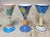 White Herman Fogelin Cocktail/Wine Goblets by Grazia Deruta of Italy for the J. Peterman Company - Set of 6 For Sale - Image 8 of 10