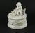 Early 19th Century C. 1830-40 Biedermeier German Porcelain Figural Box With Kids & Bunnies For Sale - Image 5 of 17