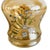 1920s Antique Art Deco Bohemian Amber Glass Decanter Set, 1920s, Set of 7 For Sale - Image 5 of 13