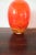 Orange Art Glass Vase For Sale - Image 4 of 8