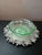 Gorgeous Glow Uranium Glass Trinket Bowl For Sale - Image 4 of 6