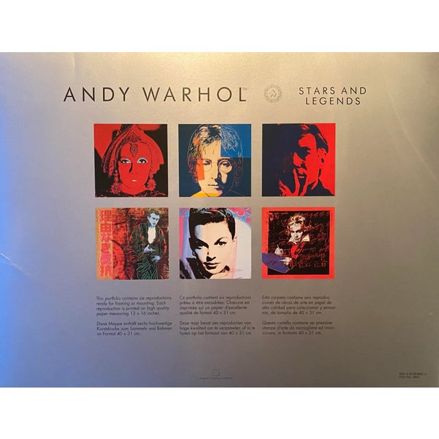 1990 Andy Warhol Foundation "Beethoven - 1987" Pop Art Vintage Lithograph Print For Sale - Image 6 of 6