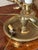 Late 20th Century French Tole Bouillotte Lamp With Green Shade and Dolphin Arms For Sale - Image 10 of 10