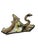 Cream Vintage Hand Blown Murano Style Swan Art Glass Centerpiece Bowl For Sale - Image 8 of 11