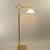 Gold Brass Extendable Floor Lamp with Adjustable Shade, Germany, 1940s For Sale - Image 8 of 14