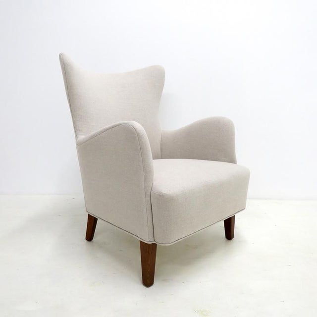 Danish Modern Lounge Chair by Frode Holm for Illums Bolighus, 1940 For Sale - Image 10 of 10