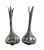 Vintage Silver Plate Garlic Bulb Salt & Pepper Shakers – A Pair For Sale In Houston - Image 6 of 9